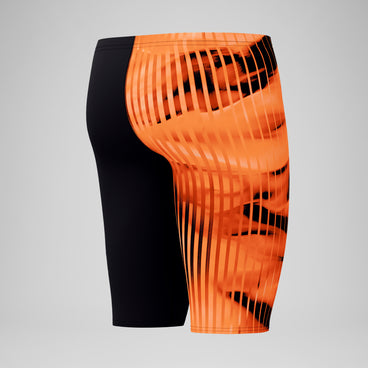 Men's Club Training Printed Jammer Orange/Black