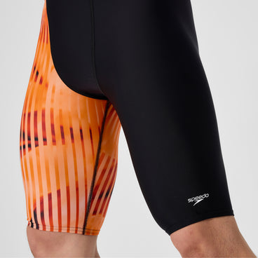 Men's Club Training Printed Jammer Orange/Black