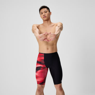 Men's Club Training Printed Jammer Red/Black
