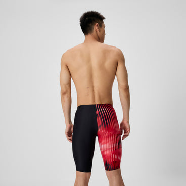 Men's Club Training Printed Jammer Red/Black
