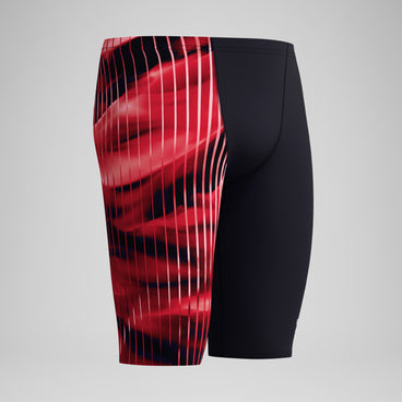 Men's Club Training Printed Jammer Red/Black