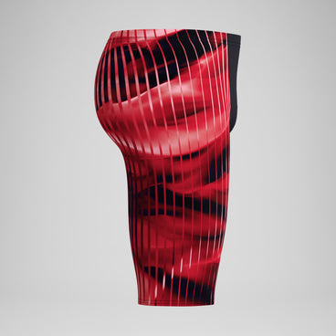 Men's Club Training Printed Jammer Red/Black