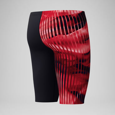 Men's Club Training Printed Jammer Red/Black