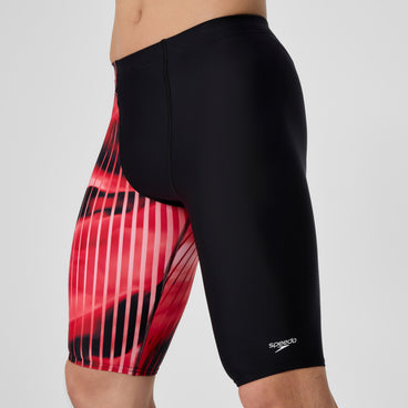 Men's Club Training Printed Jammer Red/Black
