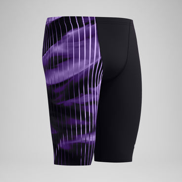 Men's Club Training Printed Jammer Purple