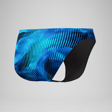 Men's Club Training Printed Brief Blue