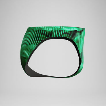 Men's Club Training Printed Brief Green/Black