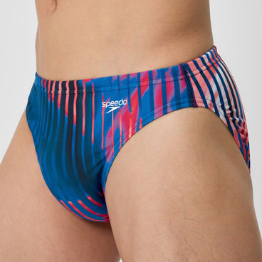 Men's Club Training Printed Brief Red/White/Blue