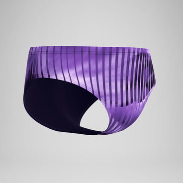 Men's Club Training Printed Brief Purple