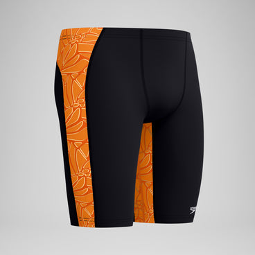 Men's Club Training Printed Jammer Orange/Black
