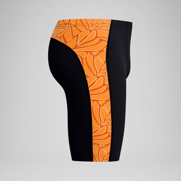 Men's Club Training Printed Jammer Orange/Black