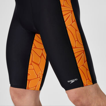 Men's Club Training Printed Jammer Orange/Black