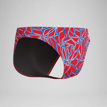 Men's Club Training Printed Brief Red/White/Blue