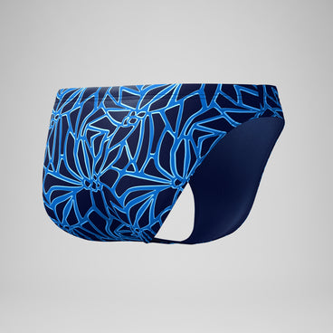 Men's Club Training Printed Brief Blue