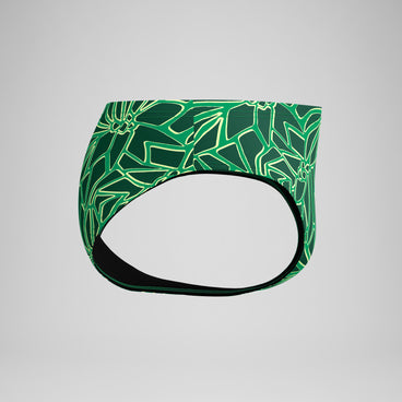 Men's Club Training Printed Brief Green