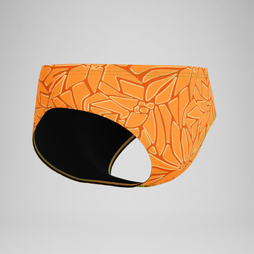 Men's Club Training Printed Brief Orange