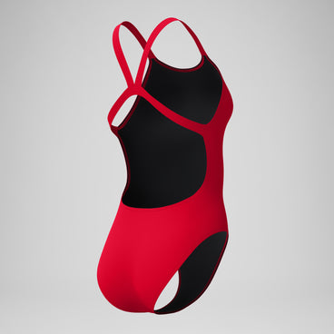 Women's Guard Leaderback Swimsuit Red