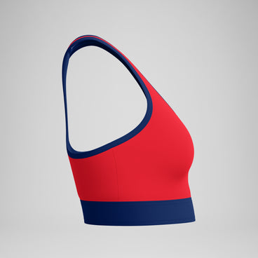 Women's Guard Racerback Top Red