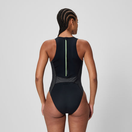 Women's Scuba Flex Hydrasuit Black/Green