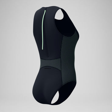 Women's Scuba Flex Hydrasuit Black/Green