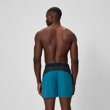 Men's Never Stop Swim Shorts Border Blue
