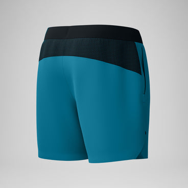 Men's Never Stop Swim Shorts Border Blue