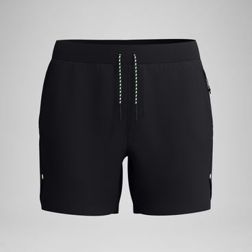 Men's Never Stop Solid Swim Shorts Black