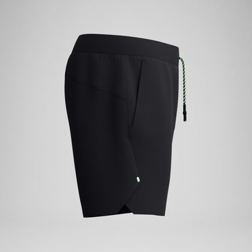 Men's Never Stop Solid Swim Shorts Black