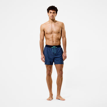Men's Solid Never Stop Swim Short Grey