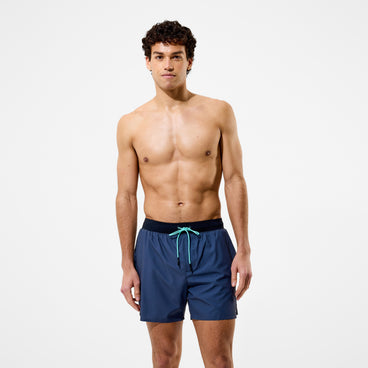 Men's Solid Never Stop Swim Short Grey