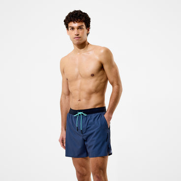 Men's Solid Never Stop Swim Short Grey