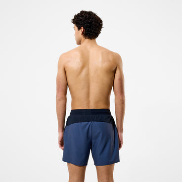 Men's Solid Never Stop Swim Short Grey