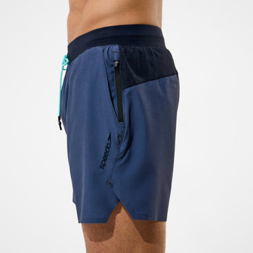 Men's Solid Never Stop Swim Short Grey