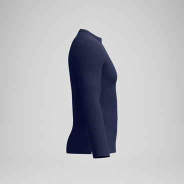 Men's Boom Solid Long Sleeve Rashguard Navy