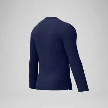 Men's Boom Solid Long Sleeve Rashguard Navy