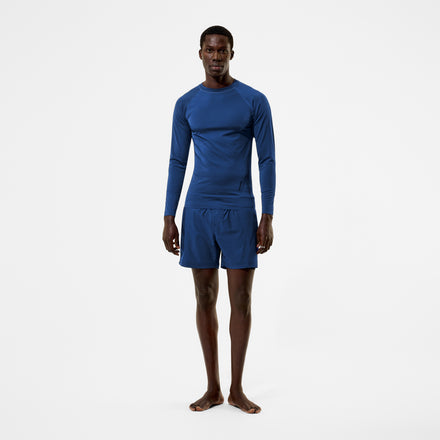 Men's Boom Long Sleeve Rashguard Blue