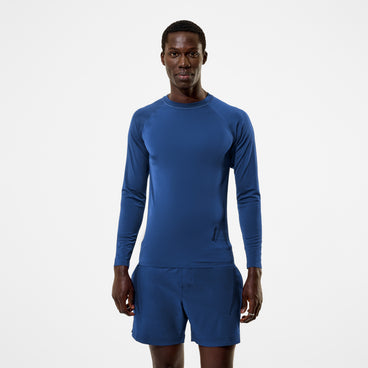 Men's Boom Long Sleeve Rashguard Blue