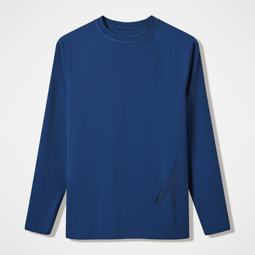 Men's Boom Long Sleeve Rashguard Blue
