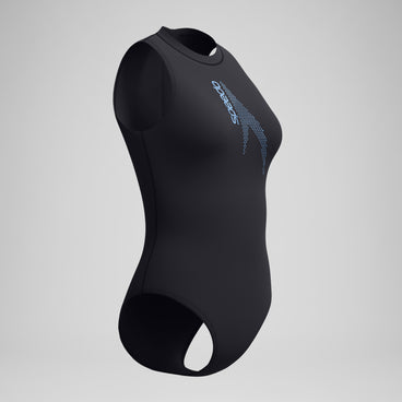 Women's Boom Solid Hydrasuit Black/Turquoise