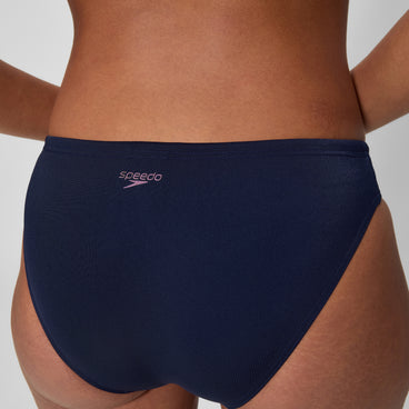 Women's Boom Leaderback Swimsuit Bikini Navy/Pink