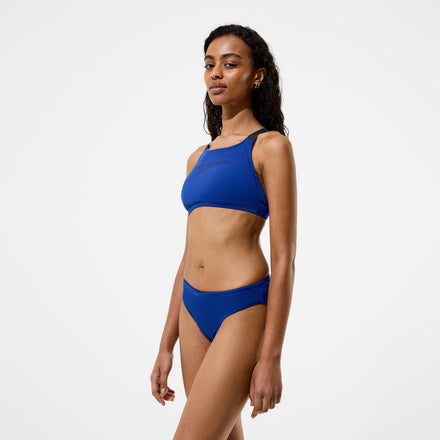 Women's Boom Leaderback Bikini Set Blue/Black