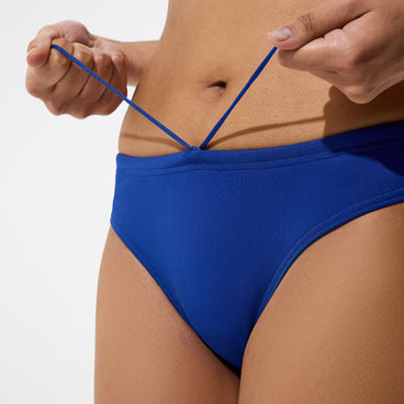 Women's Boom Leaderback Bikini Set Blue/Black