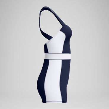Women's Jetstream Colourblock Legsuit Navy/White