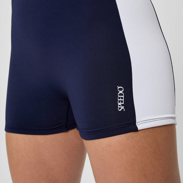 Women's Jetstream Colourblock Legsuit Navy/White