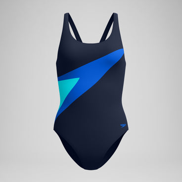 Women's Hyperboom Butterfly Back Swimsuit Navy/Blue