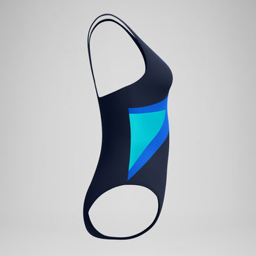 Women's Hyperboom Butterfly Back Swimsuit Navy/Blue