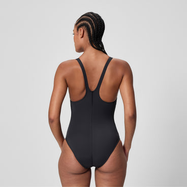 Women's Hyperboom Butterfly Back Swimsuit Black/Pink