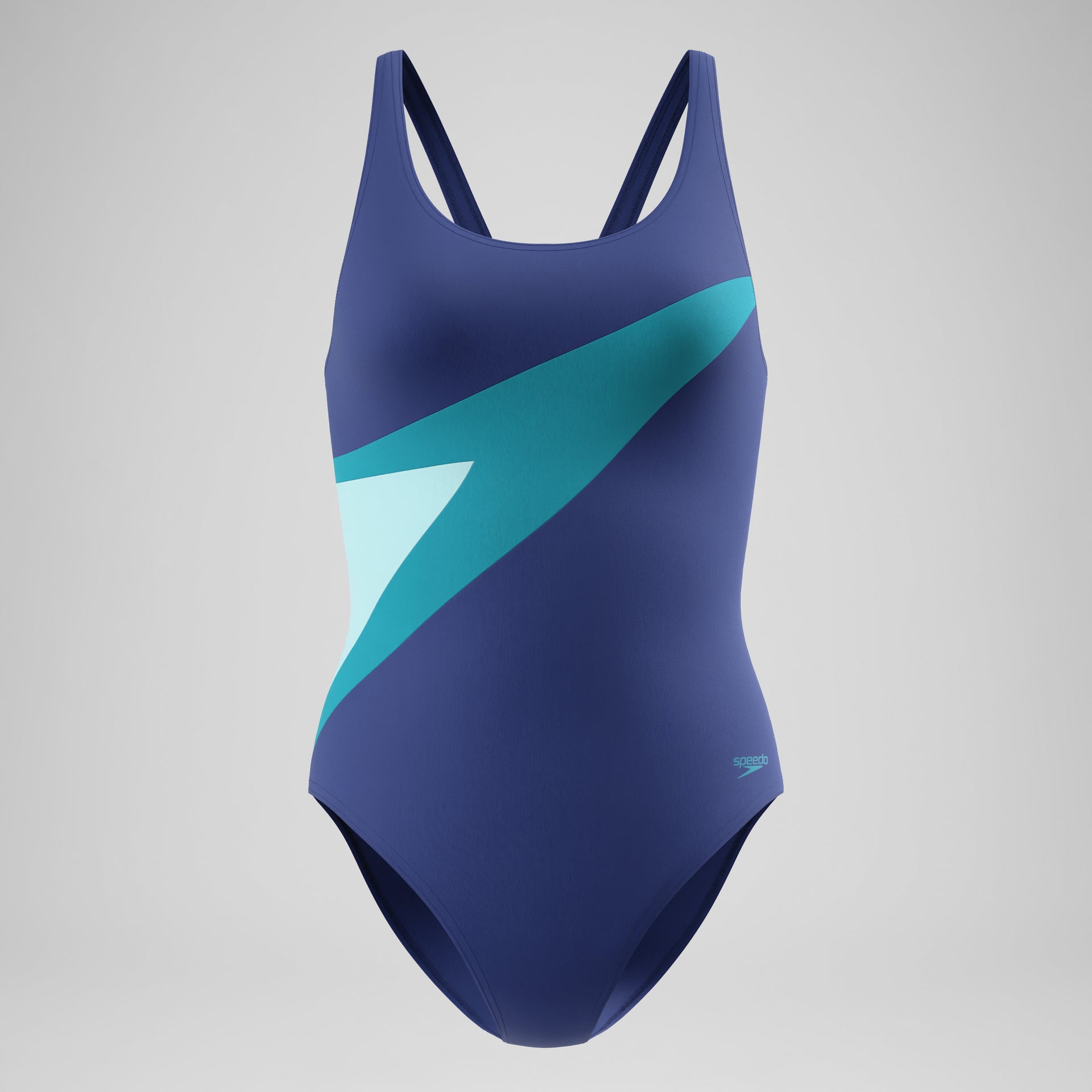 Hyperboom Butterfly Back Swimsuit Blue Green