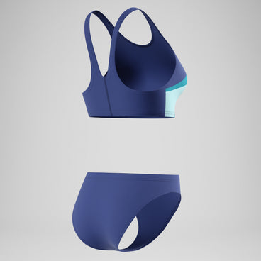 Women's Hyperboom Butterfly Back Two Piece Blue/Green