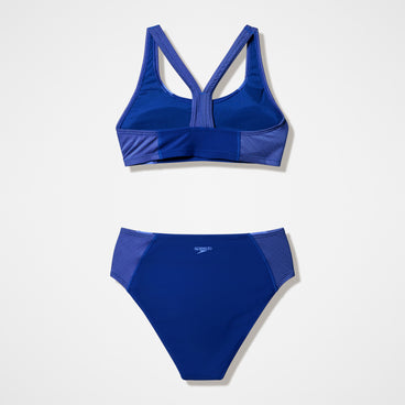 Women's Quantum Rib Splice Two Piece Blue